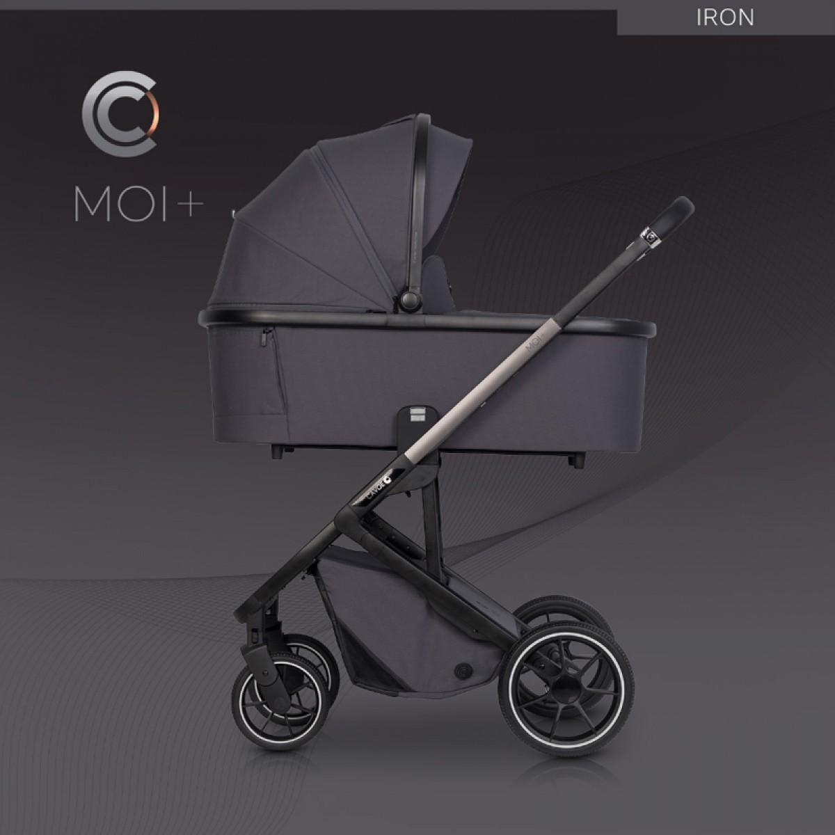 Καρότσι Cavoe Moi+ 2 in 1 Iron