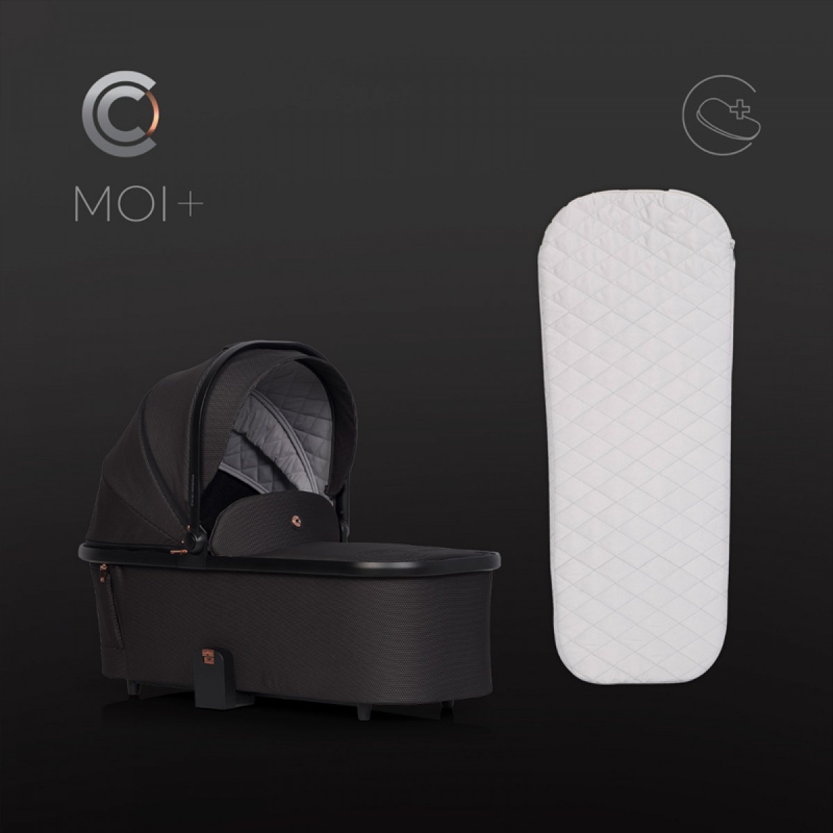 Καρότσι Cavoe Moi+ 3 in 1 Meteorite