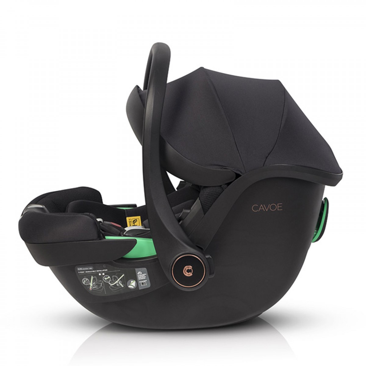 Κάθισμα Αυτοκινήτου Cavoe Peu Pro i-SIZE 40-87cm Meteorite