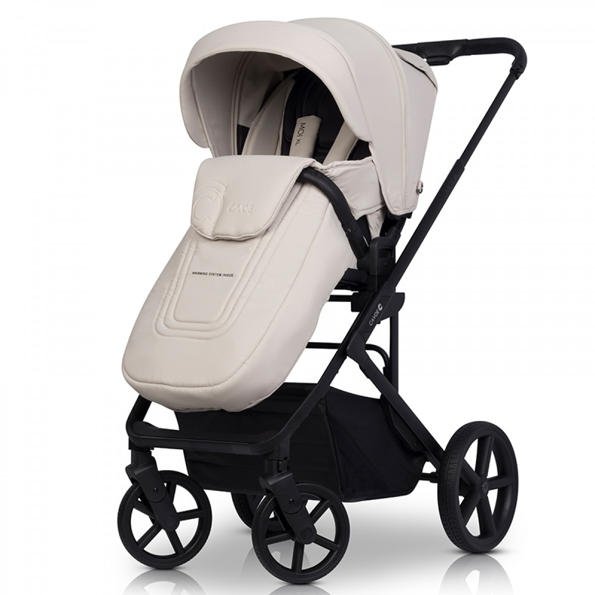 Καρότσι Cavoe Moi XL 3in1 Ecru