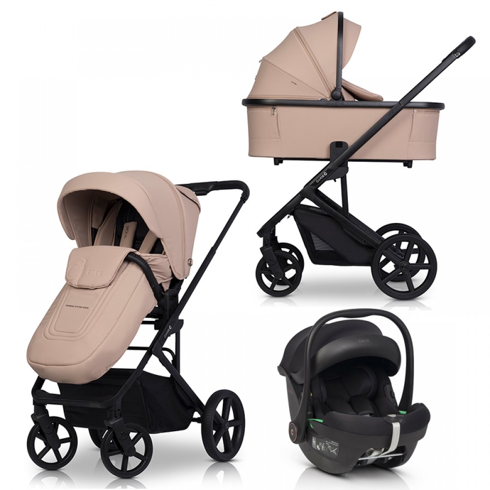 Καρότσι Cavoe Moi XL 3in1 Macaroon