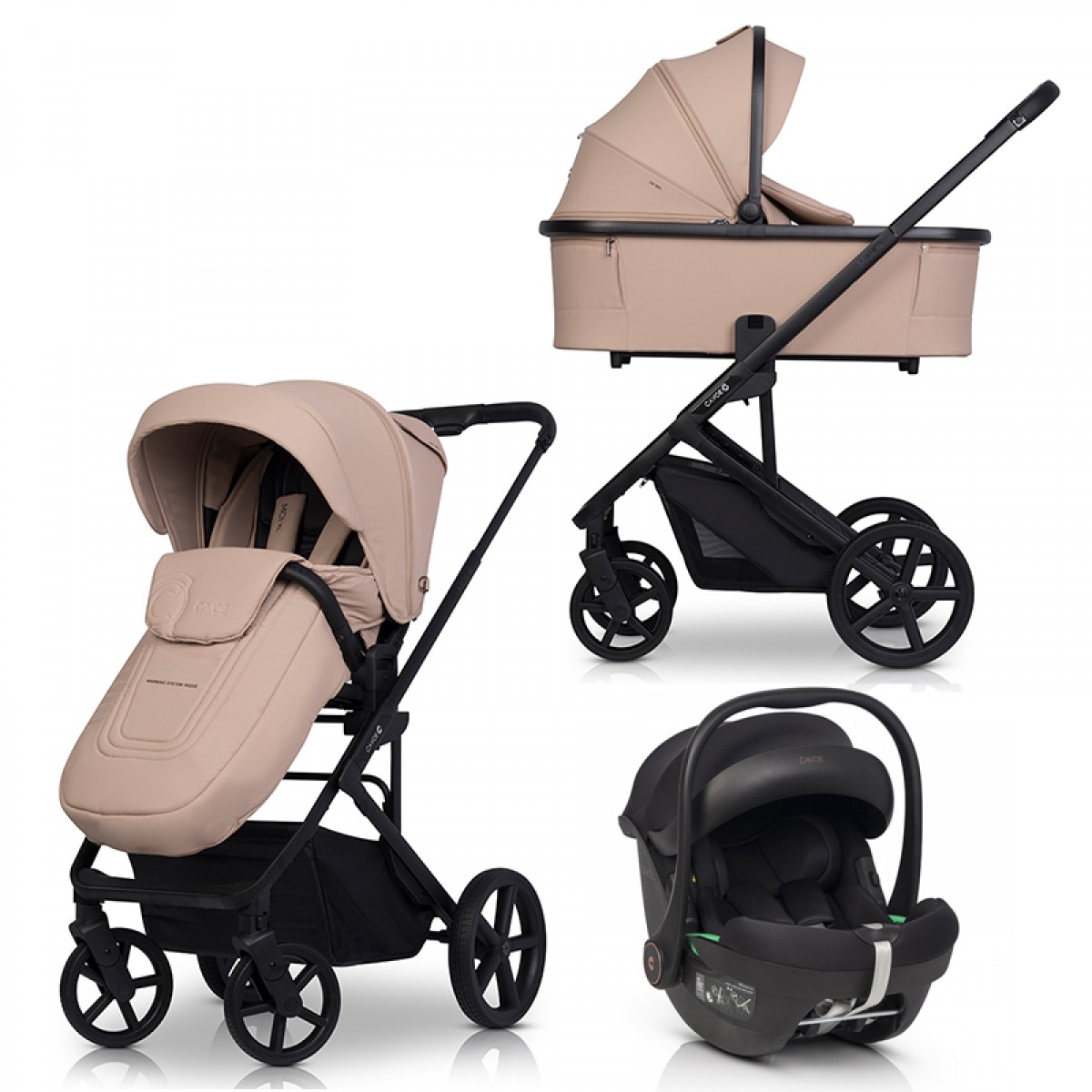 Καρότσι Cavoe Moi XL 3in1 Macaroon