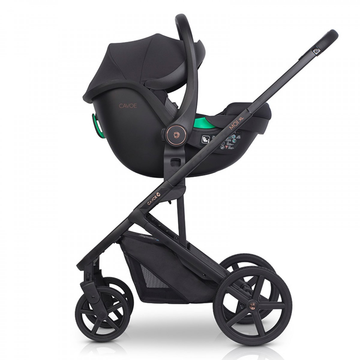 Καρότσι Cavoe Moi XL 3in1 Moss