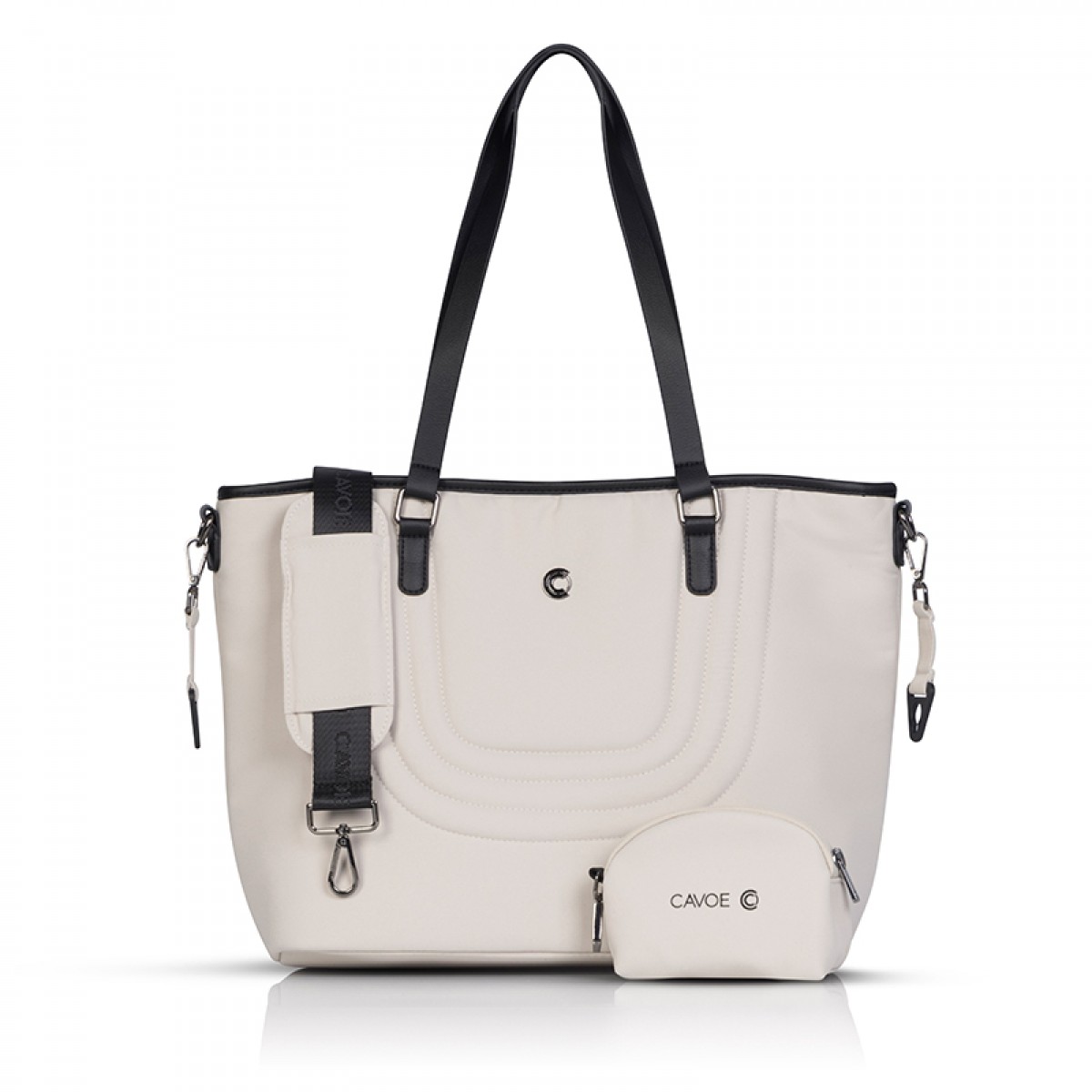 Καρότσι Cavoe Moi XL 2in1 Ecru