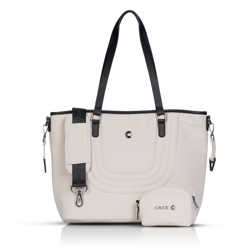 Τσάντα Cavoe Moi XL Ecru