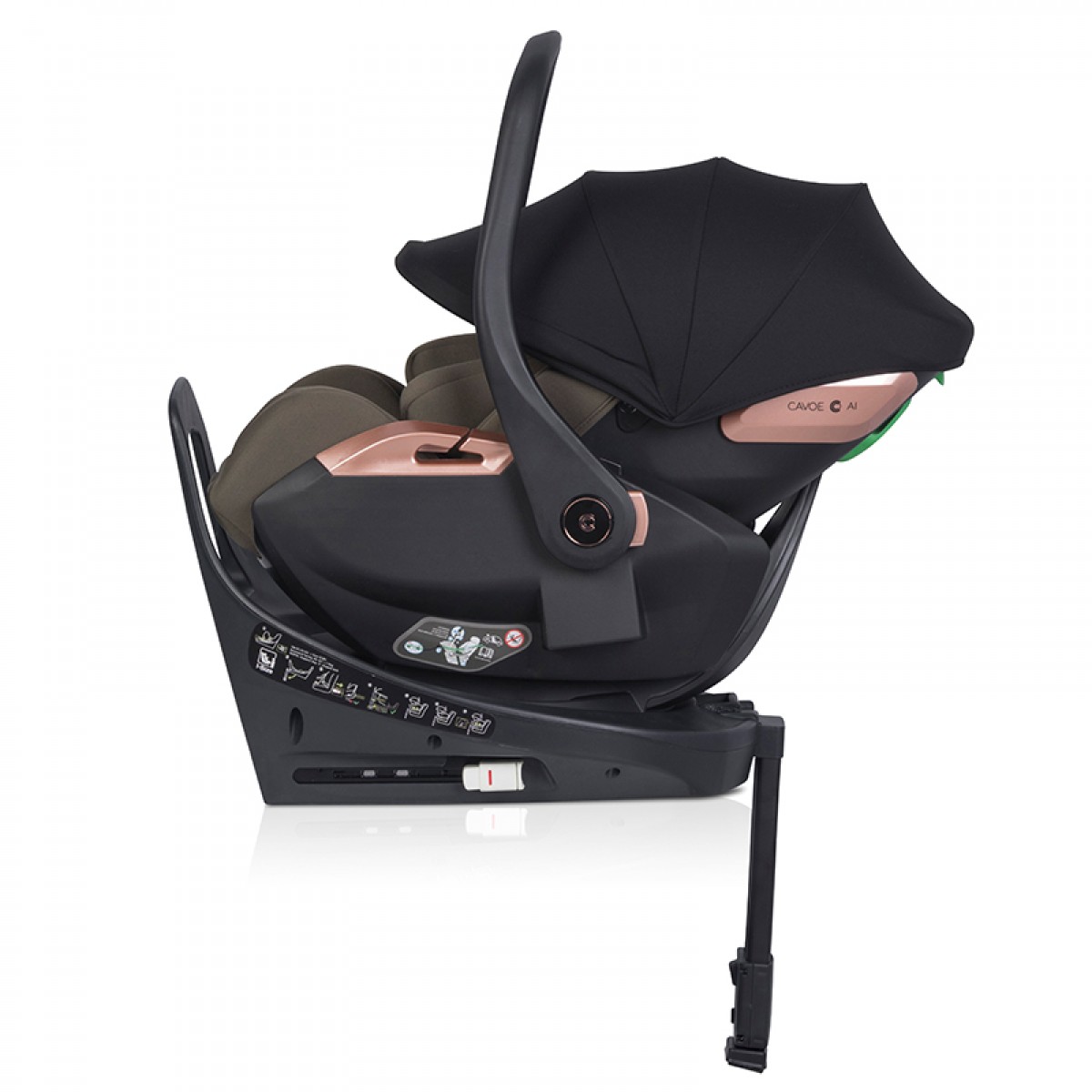 Κάθισμα Αυτοκινήτου Cavoe AI με Βάση Isofix Moss