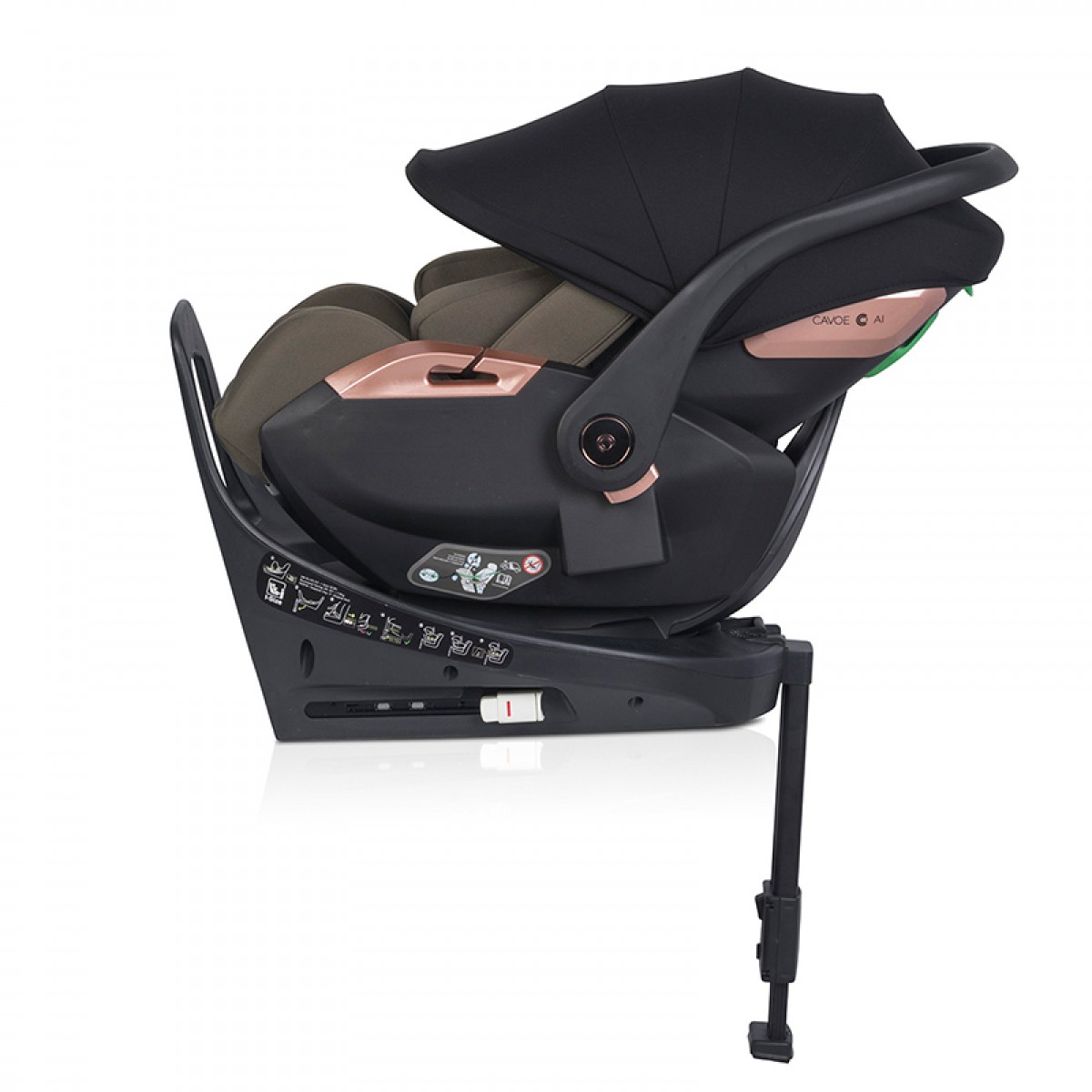 Κάθισμα Αυτοκινήτου Cavoe AI με Βάση Isofix Moss