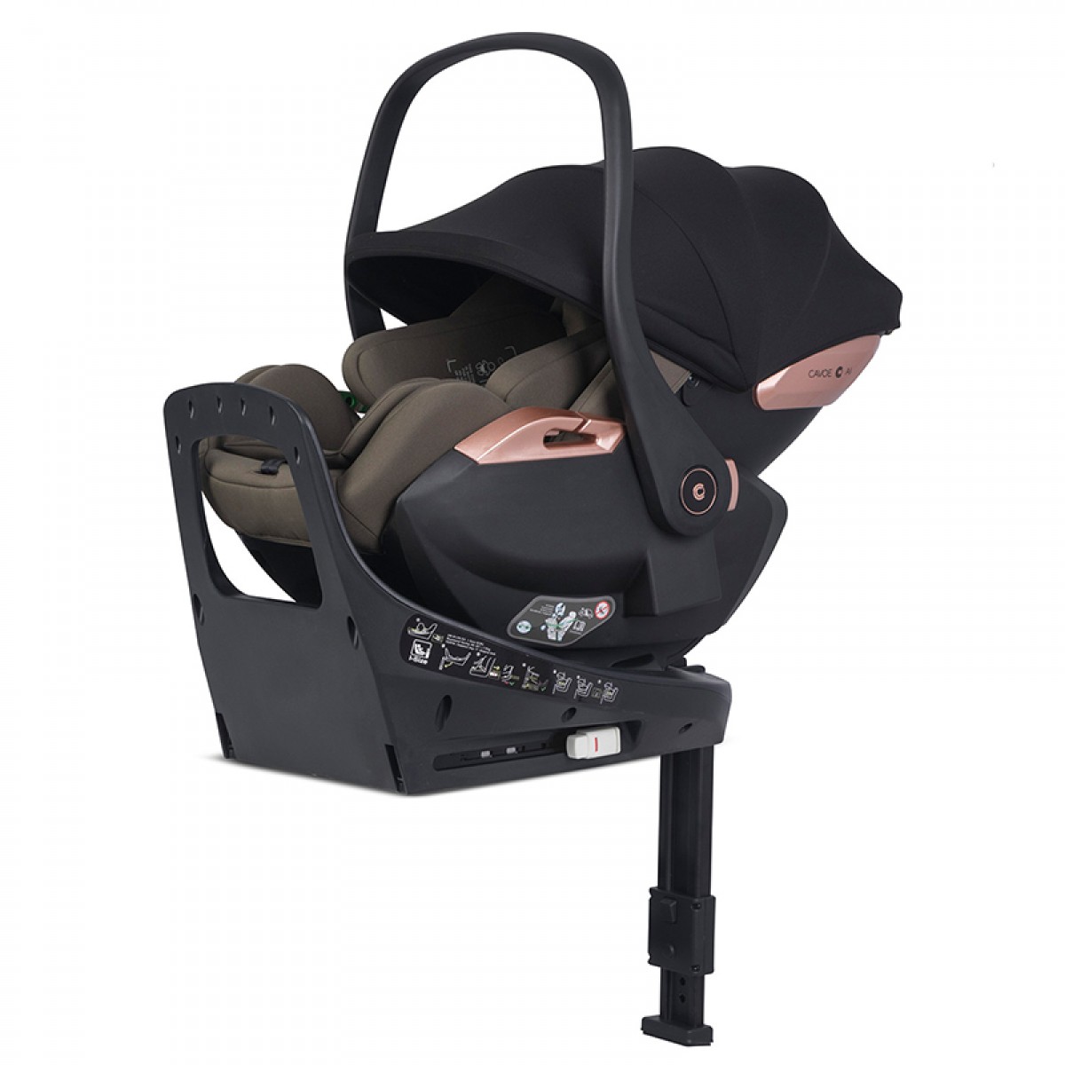 Κάθισμα Αυτοκινήτου Cavoe AI με Βάση Isofix Moss