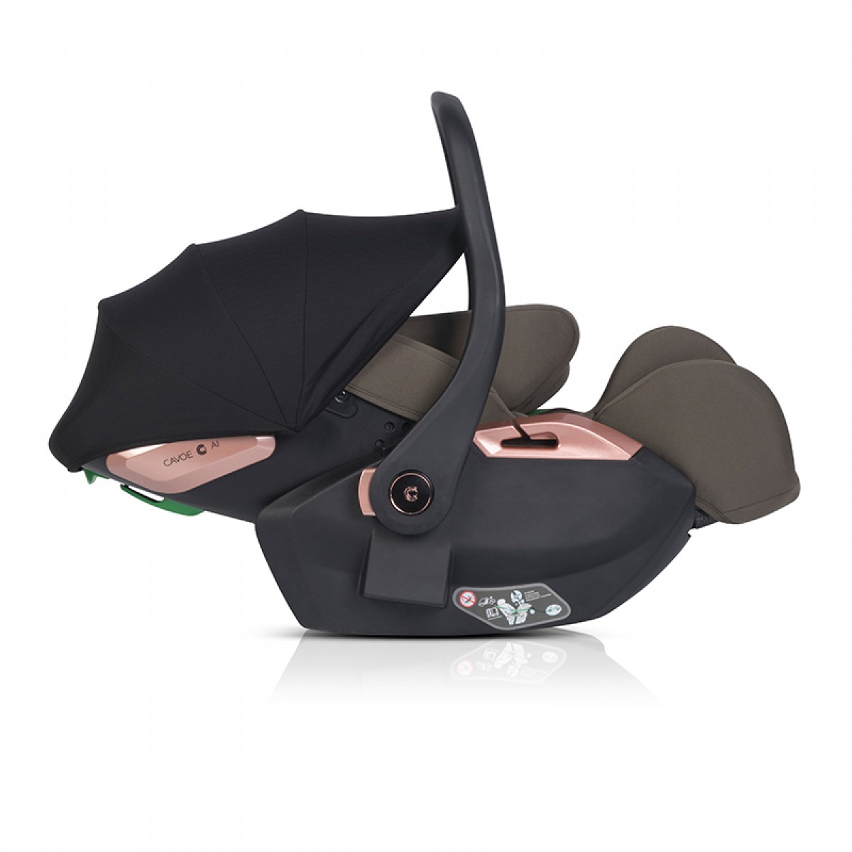 Κάθισμα Αυτοκινήτου Cavoe AI με Βάση Isofix Moss