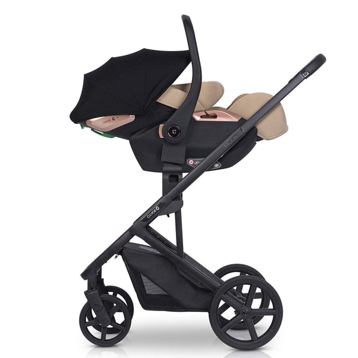 Κάθισμα Αυτοκινήτου Cavoe AI με Βάση Isofix Natural