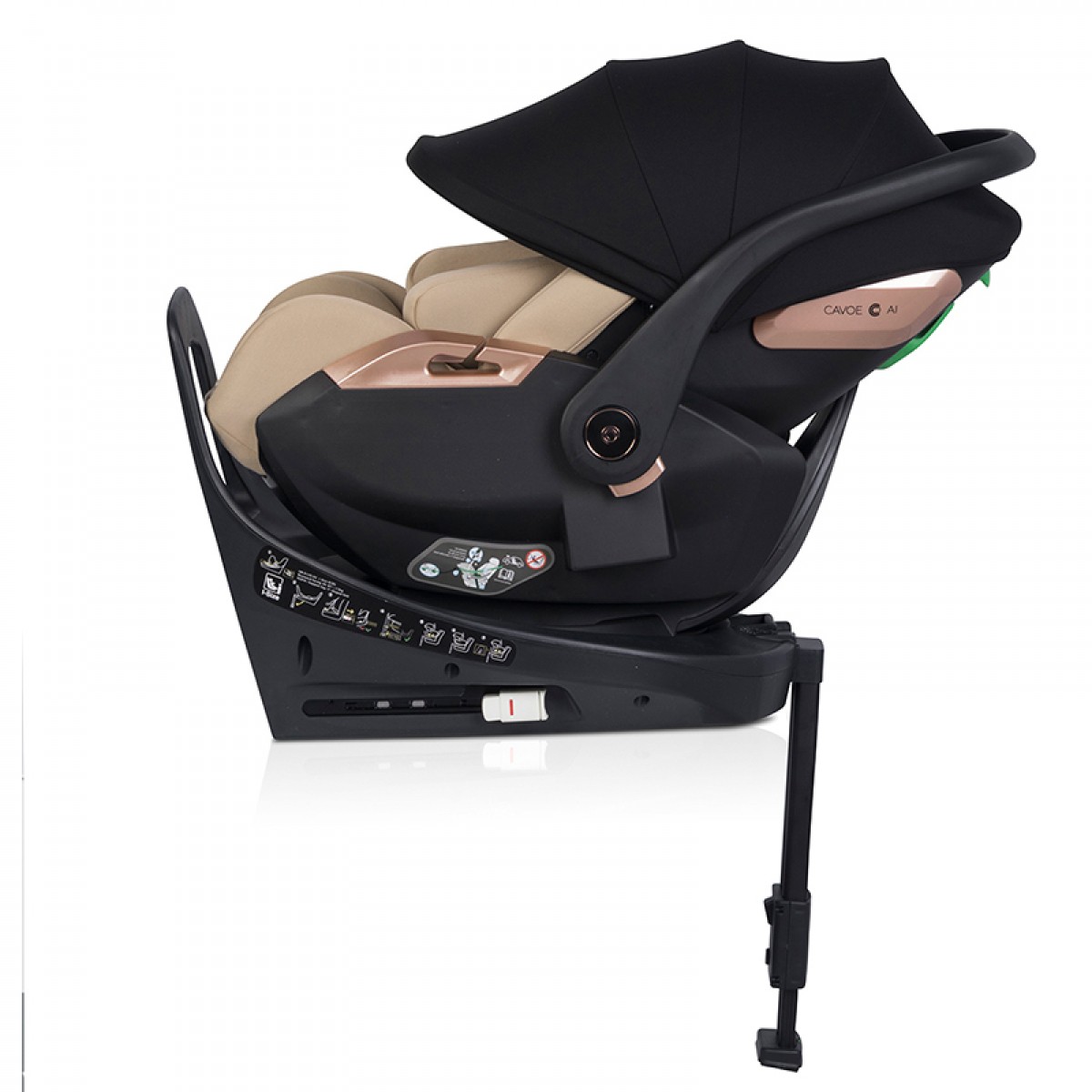 Κάθισμα Αυτοκινήτου Cavoe AI με Βάση Isofix Natural