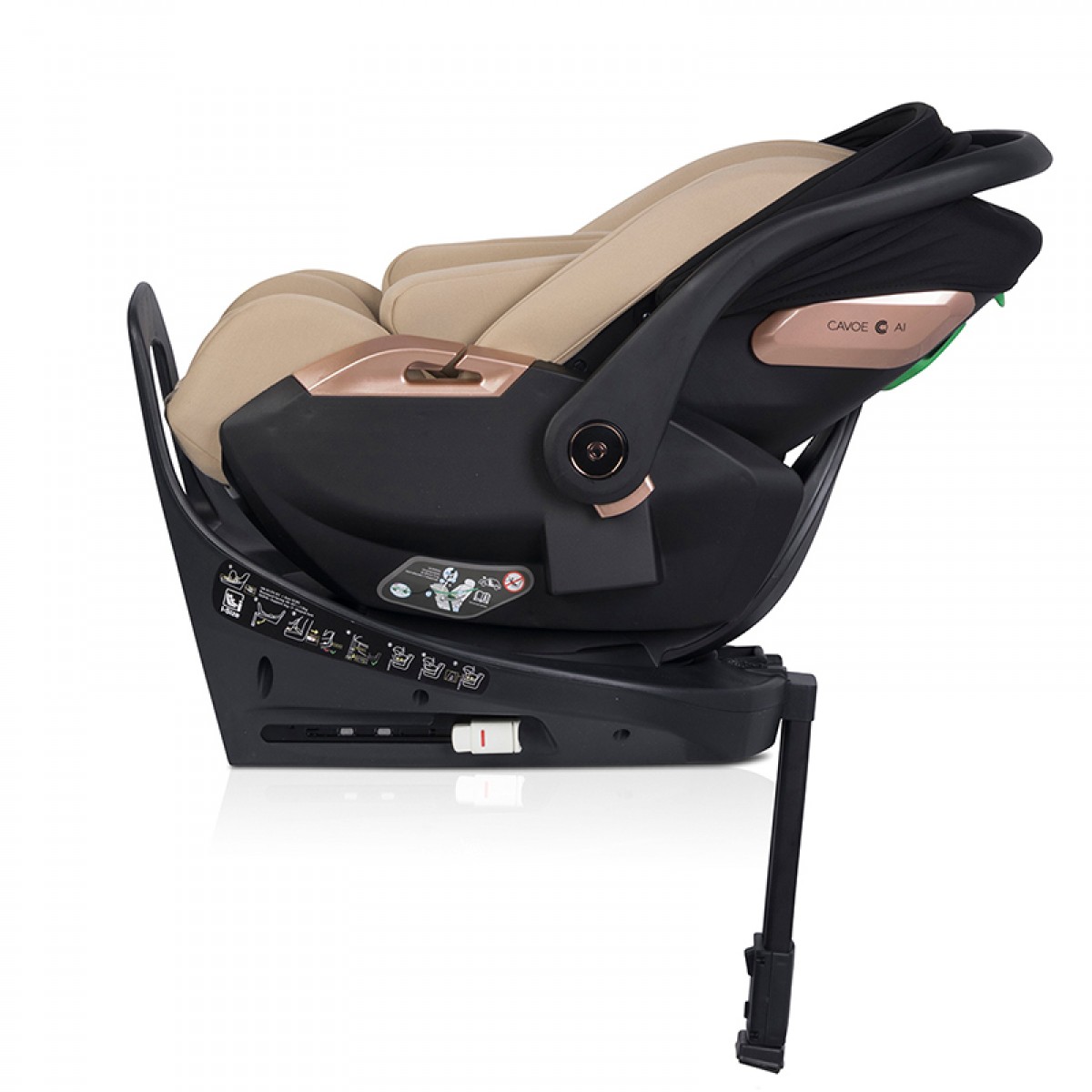 Κάθισμα Αυτοκινήτου Cavoe AI με Βάση Isofix Natural