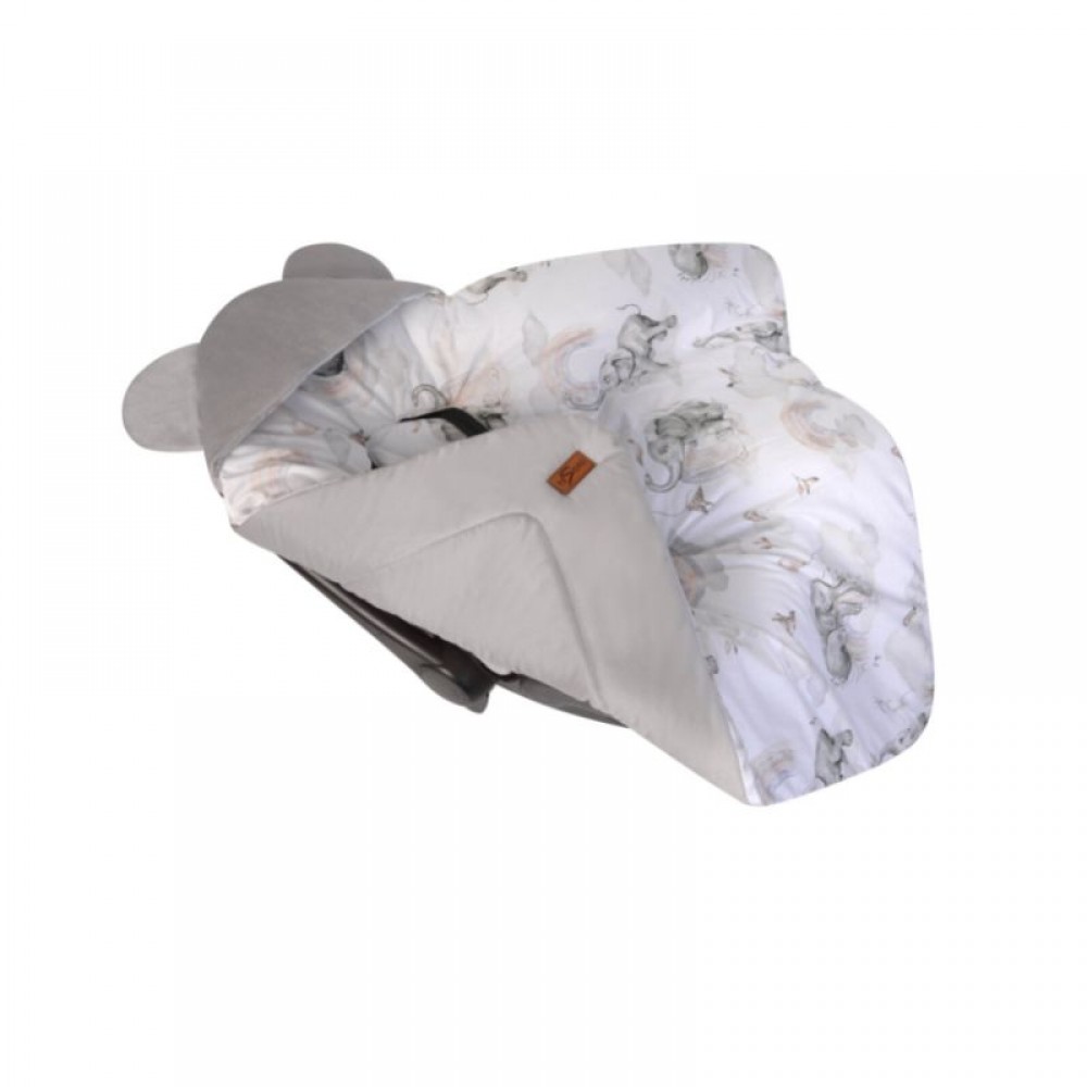 Κουβέρτα για Κάθισμα Αυτοκινήτου & Port Bebe Tesoro Elephant