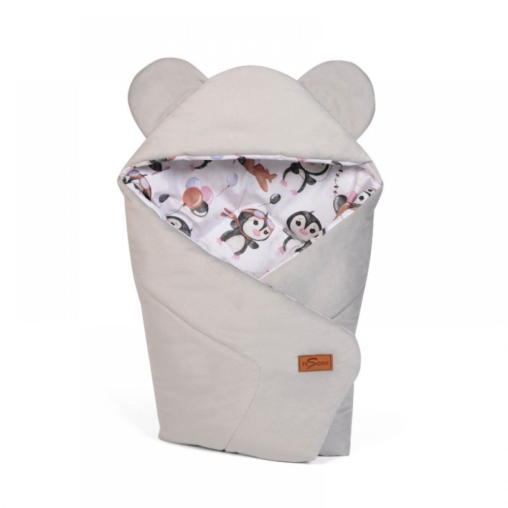 Κουβέρτα για Κάθισμα Αυτοκινήτου & Port Bebe Tesoro Penquin