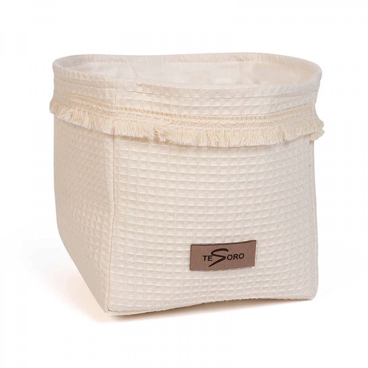Καλάθι Αποθήκευσης Tesoro Waffle Natural