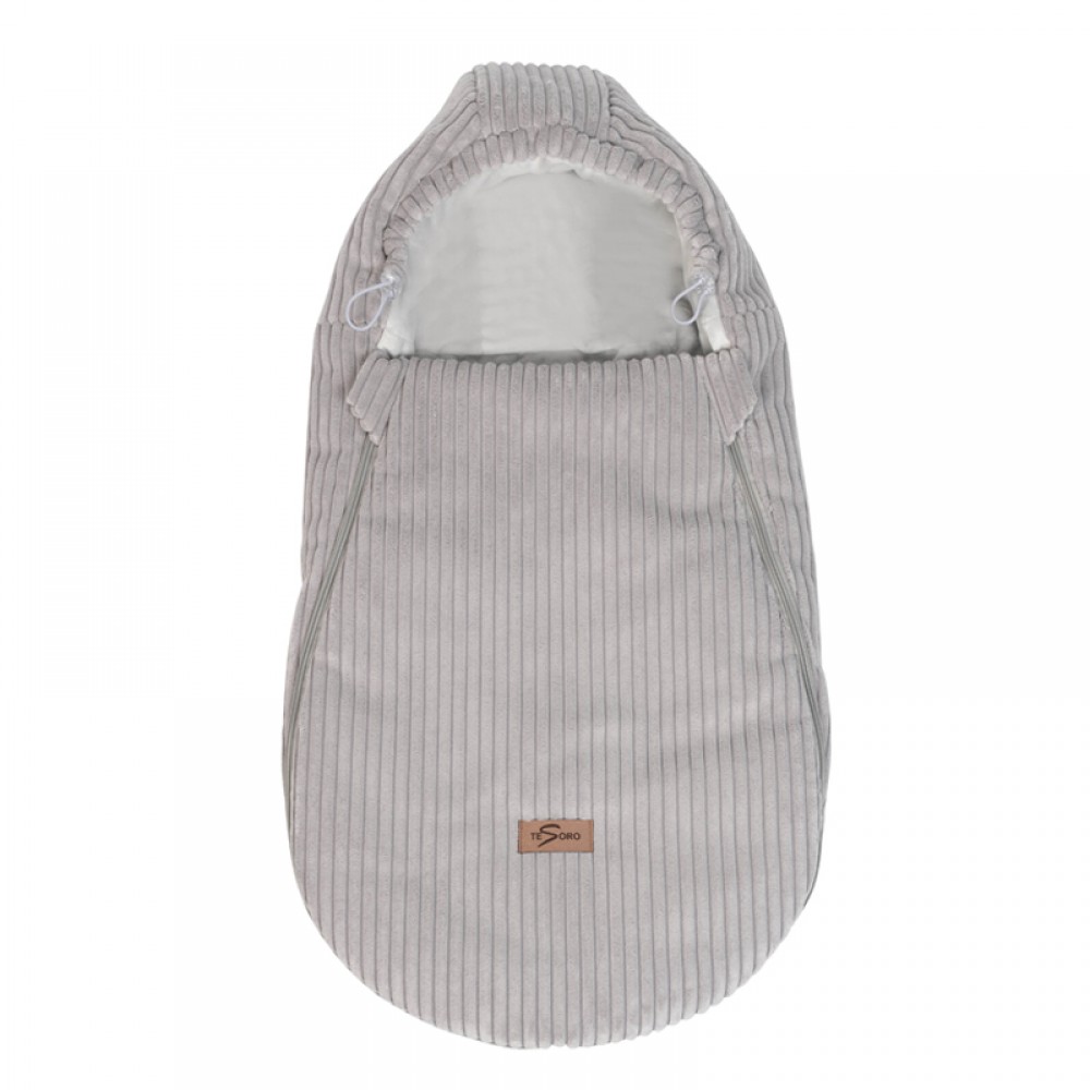 Ποδόσακος Tesoro Cord Grey