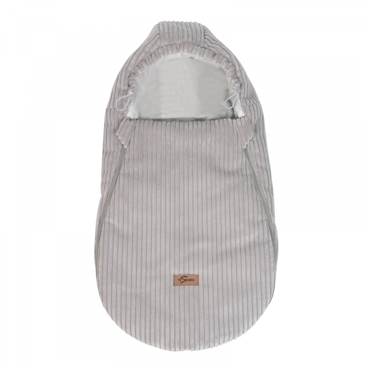 Ποδόσακος Tesoro Cord Grey