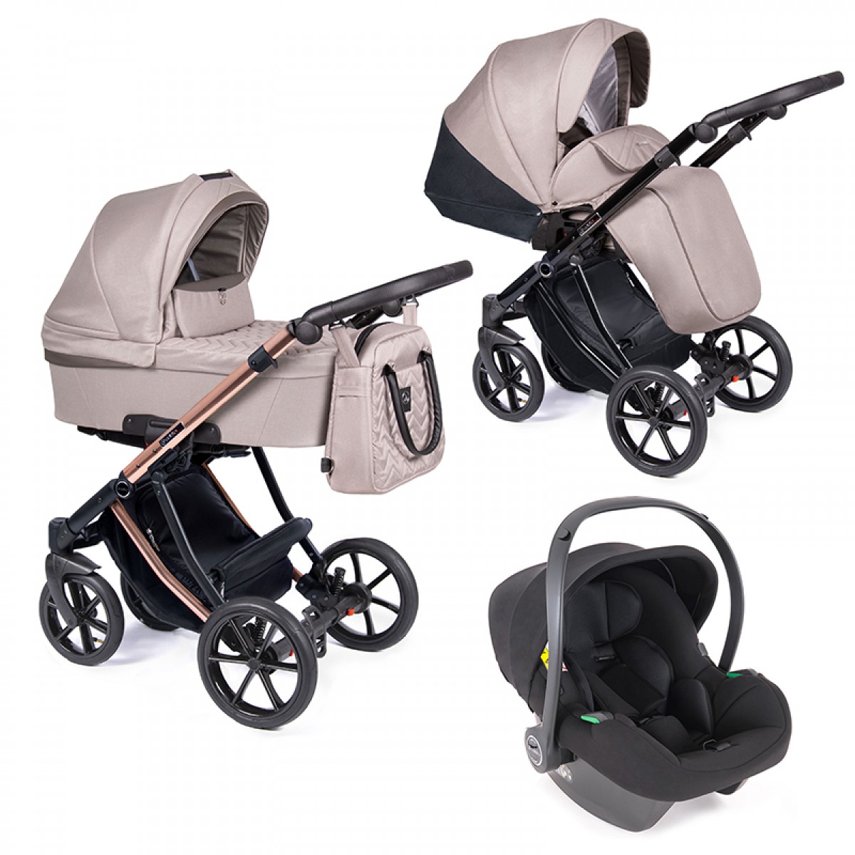 Πολυκαρότσι Coletto Dante 3 in 1 D-15