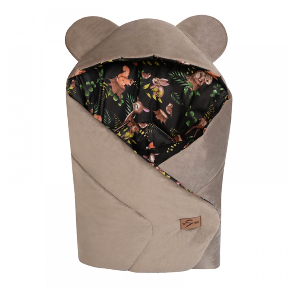 Κουβέρτα για Κάθισμα Αυτοκινήτου & Port Bebe Tesoro Night Forest
