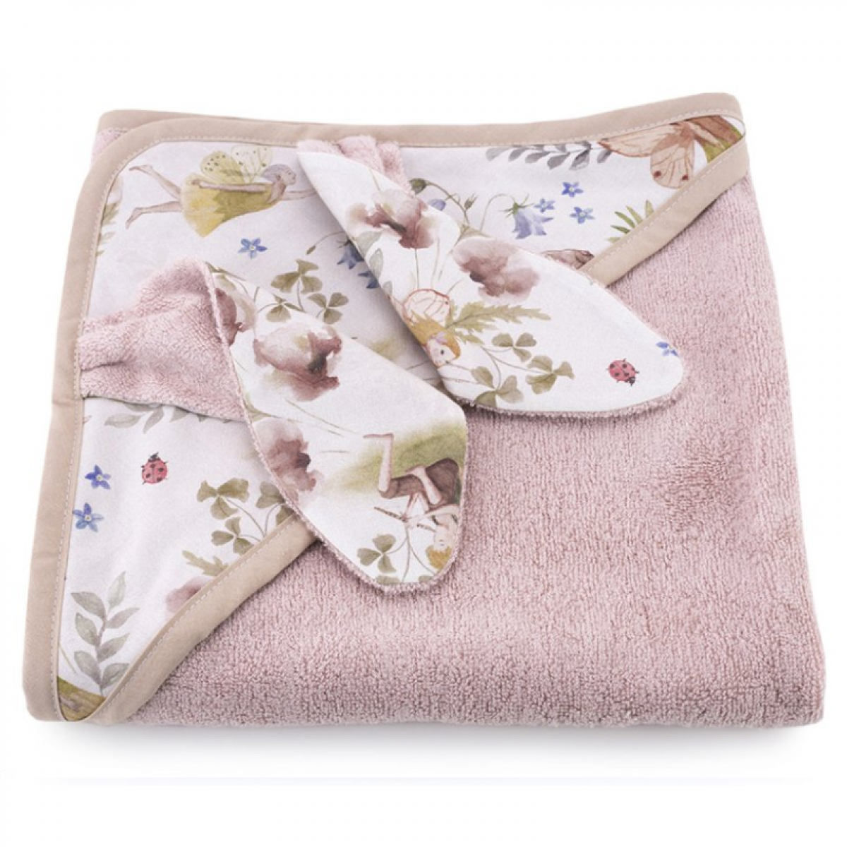 Πετσέτα με κουκούλα Makaszka Bamboo Fairies (S)