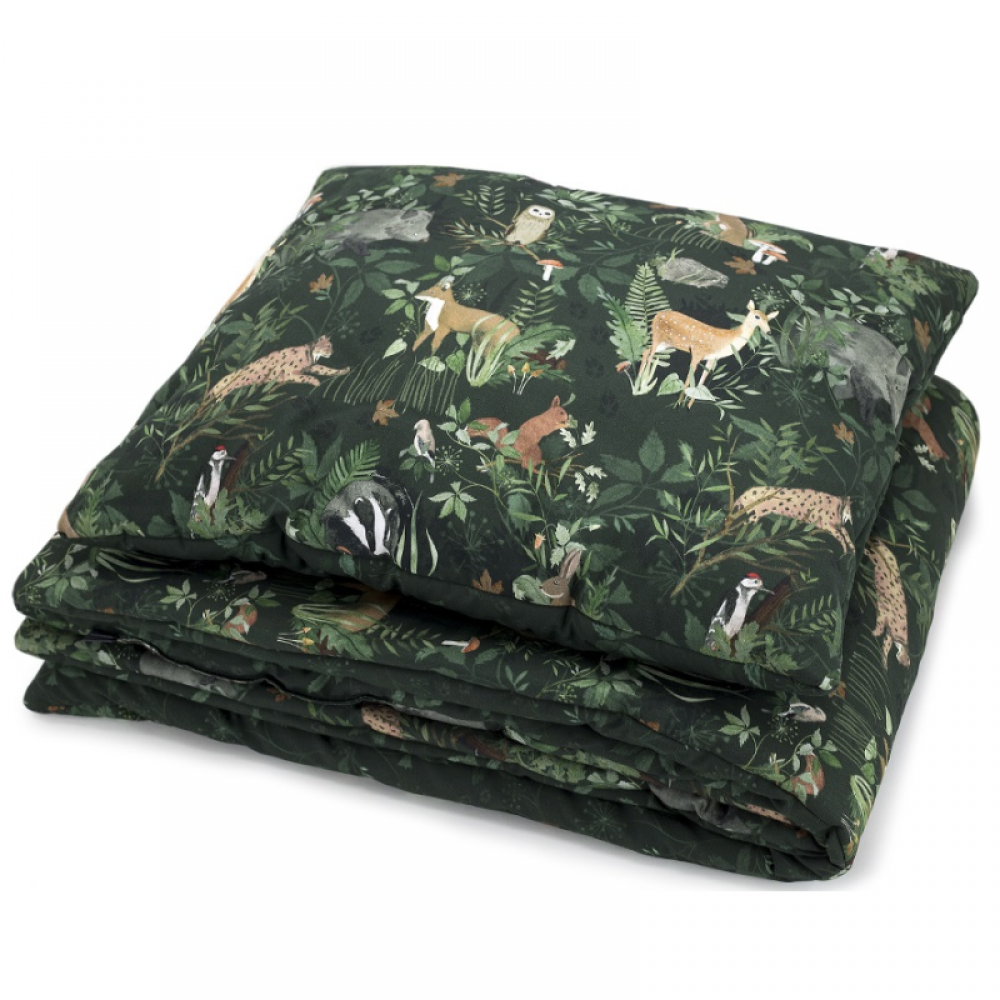 Σετ Πάπλωμα και Μαξιλάρι Makaszka Woodland (L)