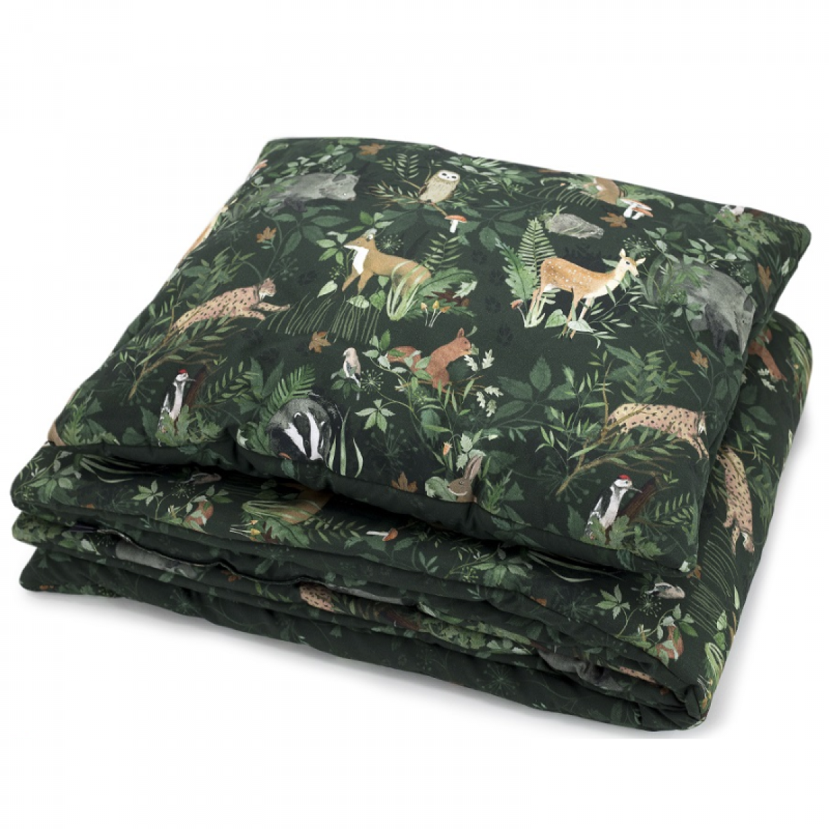 Σετ Πάπλωμα και Μαξιλάρι Makaszka Woodland (L)