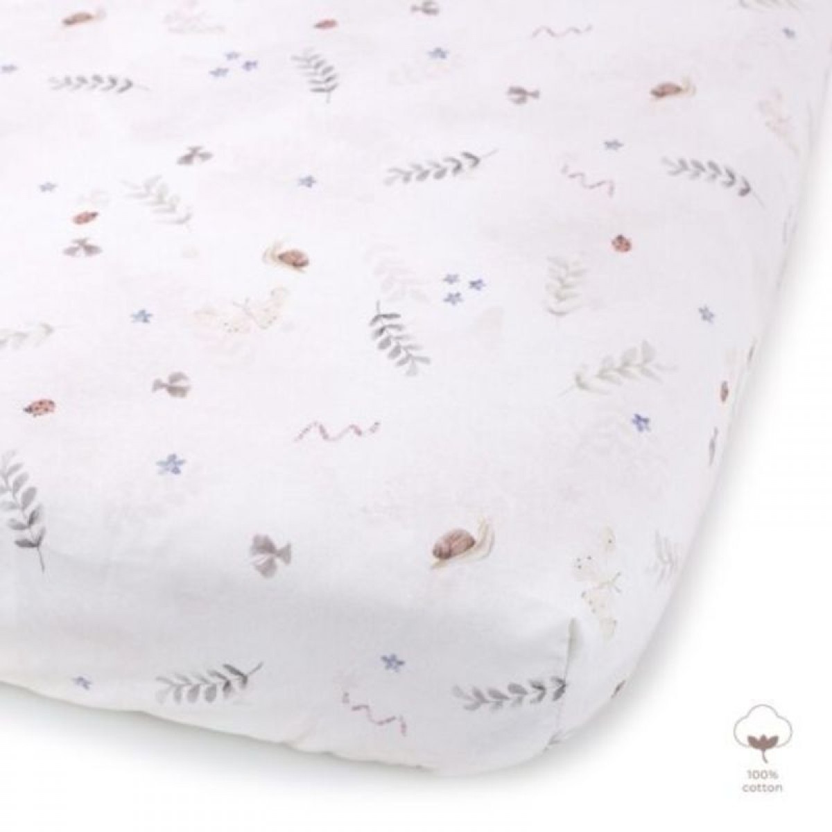 Σεντόνι Λίκνου με λάστιχο Makaszka Fairies (45x80)