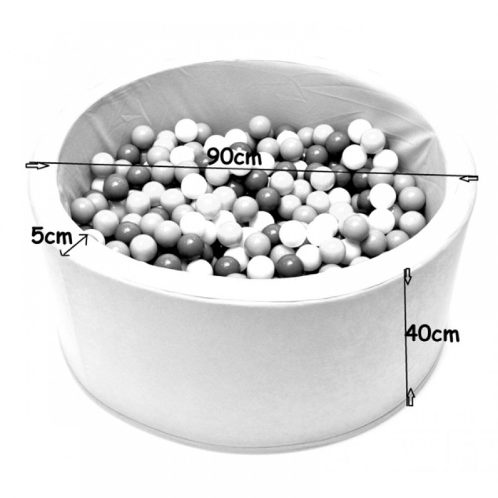 Πισίνα Welox με 200 + ΔΩΡΟ 200 Μπάλες Pink/Grey