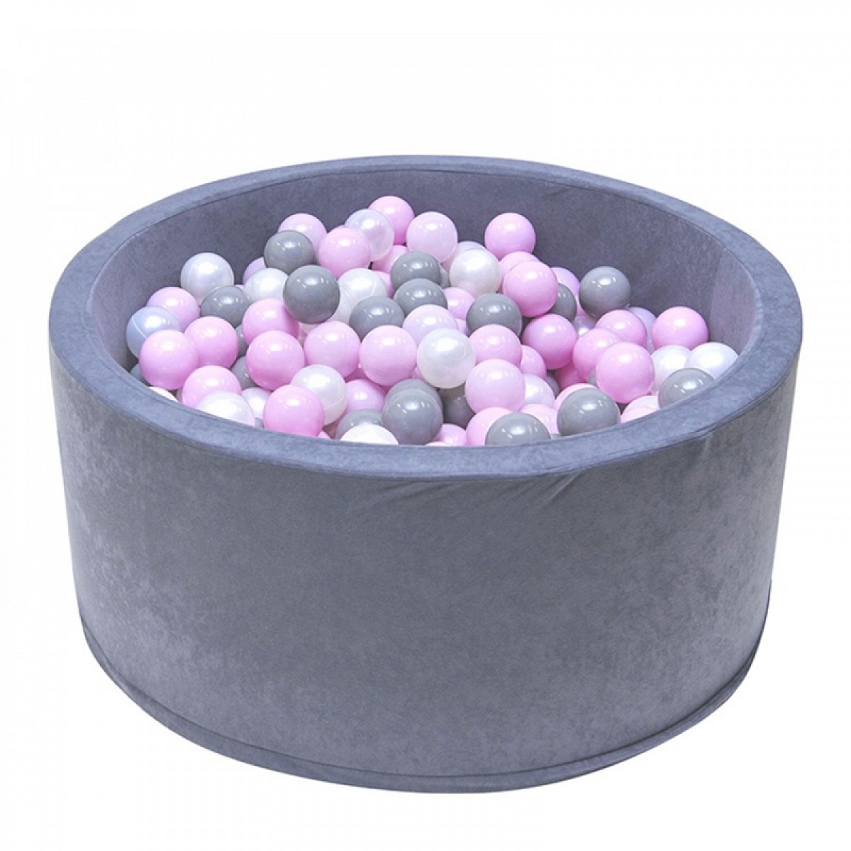 Πισίνα Welox με 200 + ΔΩΡΟ 200 Μπάλες Pink/Grey