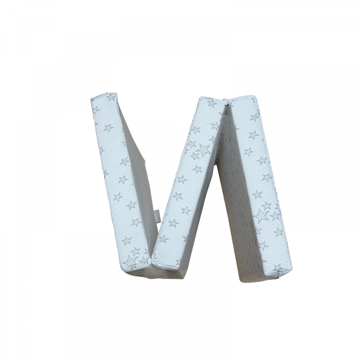 Αναδιπλούμενο Στρώμα Παρκοκρέβατου Tessor Grey Stars