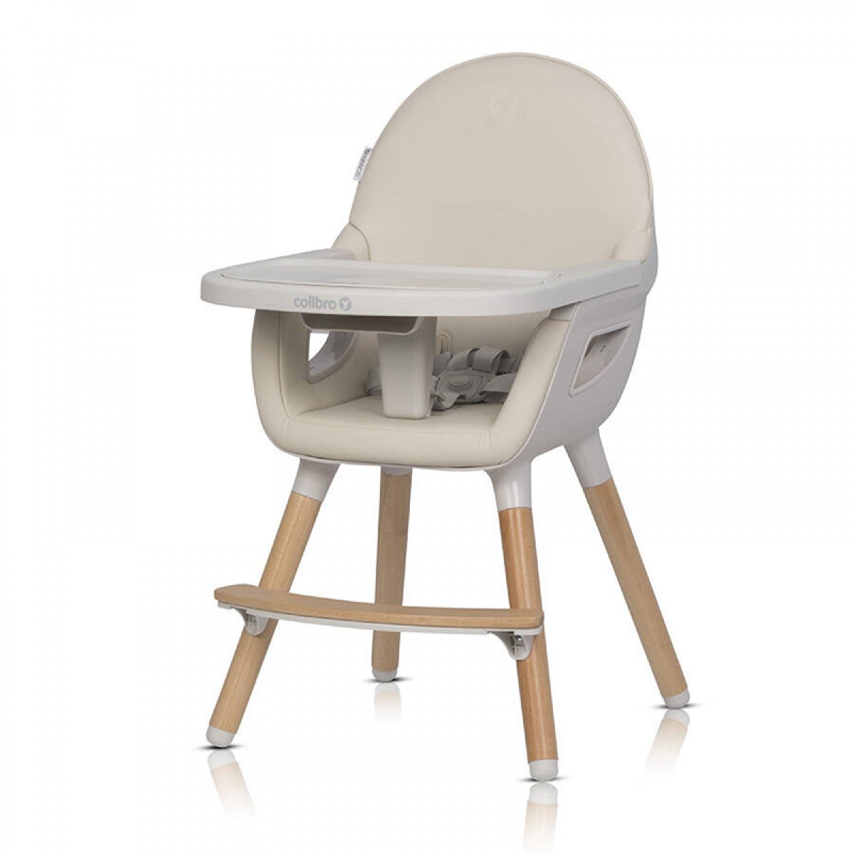 Κάθισμα Φαγητού Colibro Scandi 3in1 Almond