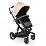 Πολυκαρότσι iBebe iStop&Drive 2in1 Black Gloss/Beige