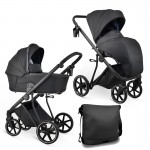 Πολυκαρότσι iBebe Next2 2in1 Black