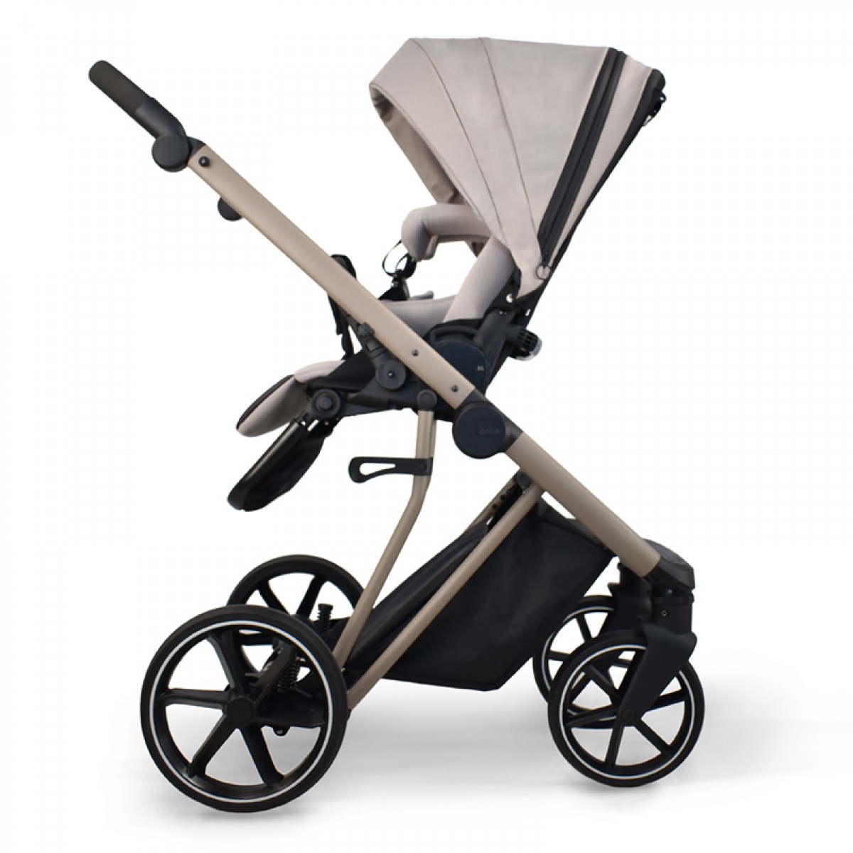 Πολυκαρότσι iBebe Next2 2in1 Grey