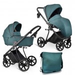 Πολυκαρότσι iBebe Next2 2in1 Green