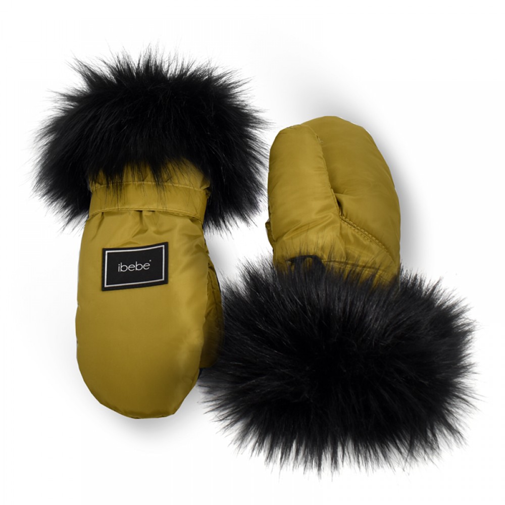 Αδιάβροχα Γάντια Καροτσιού iBebe Thermo Honey