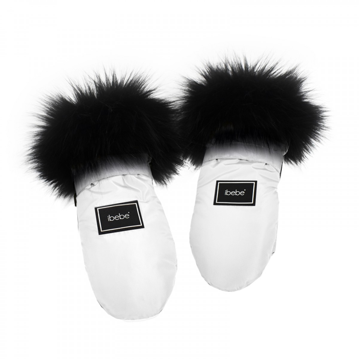 Αδιάβροχα Γάντια Καροτσιού iBebe Thermo White