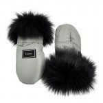 Αδιάβροχα Γάντια Καροτσιού iBebe Thermo Light Grey