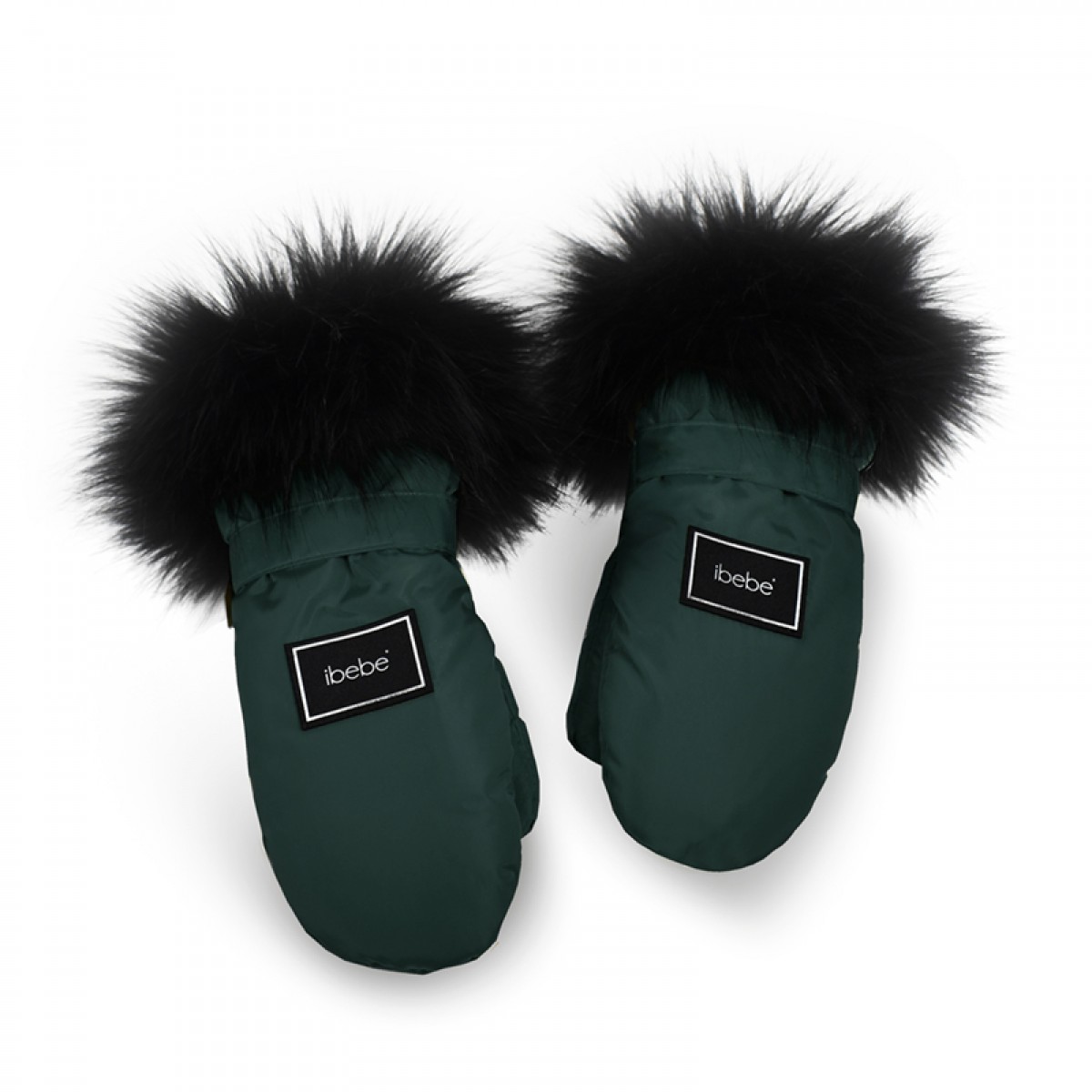 Αδιάβροχα Γάντια Καροτσιού iBebe Thermo Dark Green