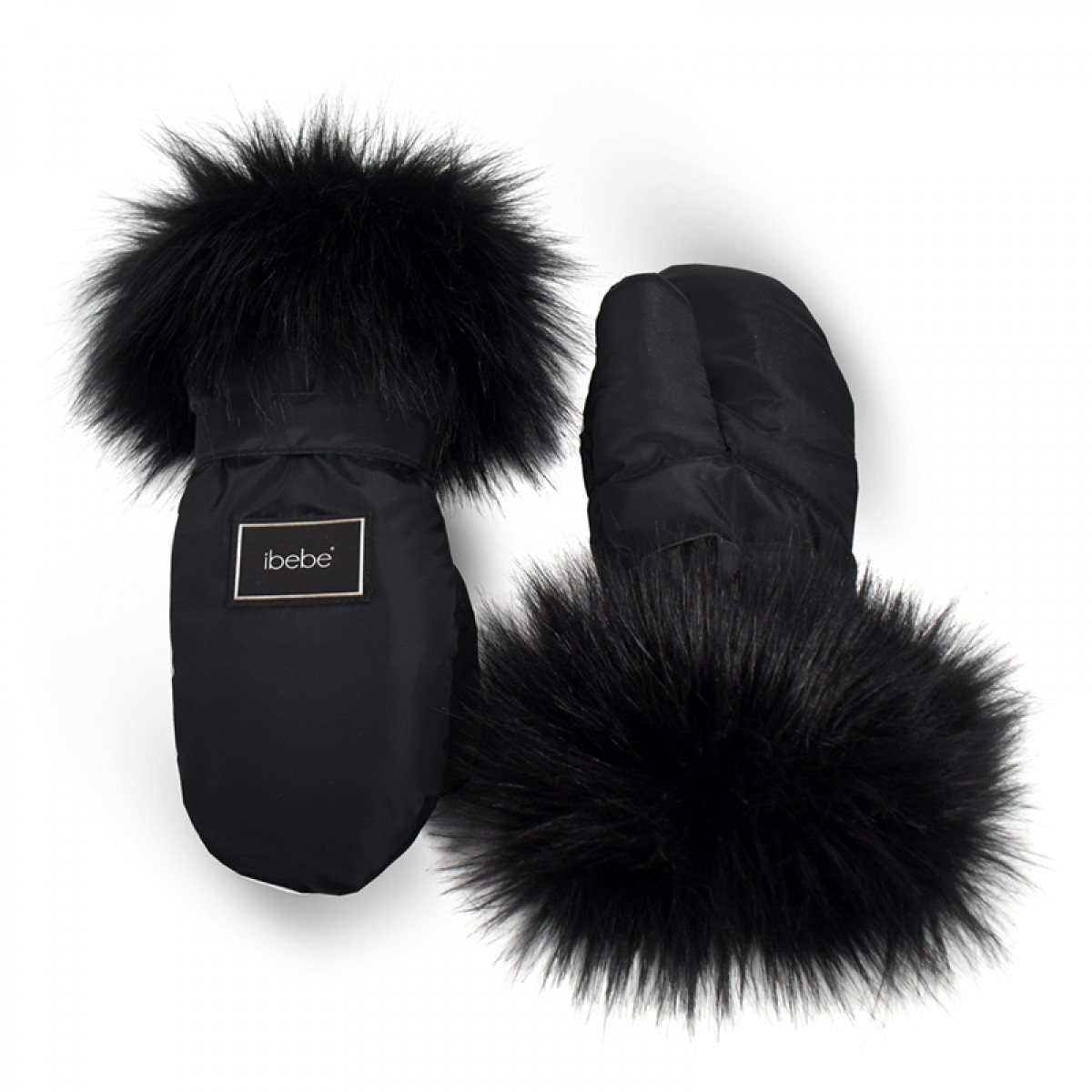 Αδιάβροχα Γάντια Καροτσιού iBebe Thermo Black