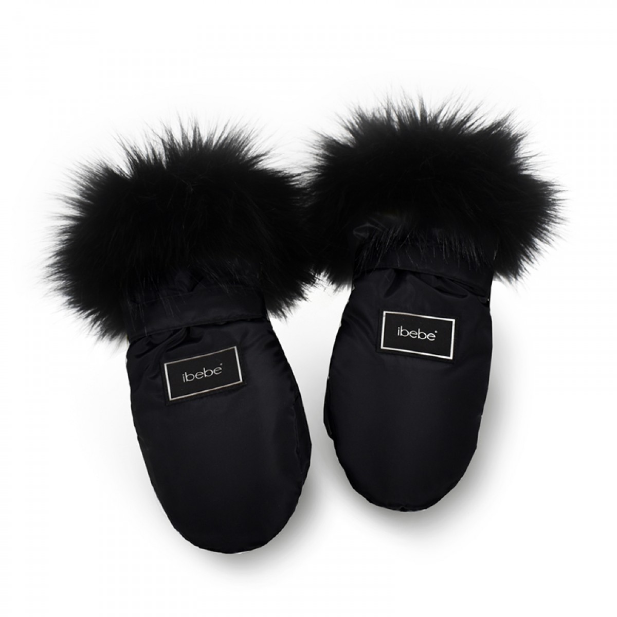 Αδιάβροχα Γάντια Καροτσιού iBebe Thermo Black