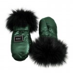 Αδιάβροχα Γάντια Καροτσιού iBebe Thermo Dark Green Gloss