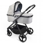 Πολυκαρότσι iBebe Ice 2in1 Black/Gray