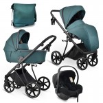 Πολυκαρότσι iBebe Next2 3in1 Green