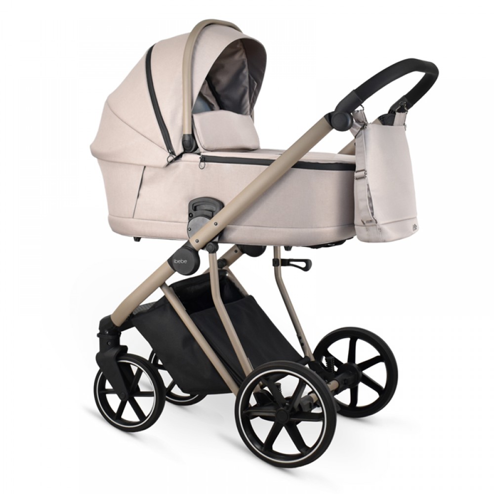 Πολυκαρότσι iBebe Next2 3in1 Beige