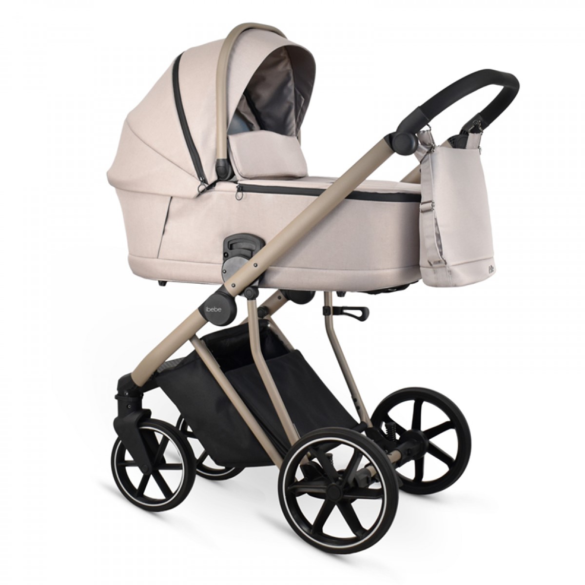 Πολυκαρότσι iBebe Next2 3in1 Beige