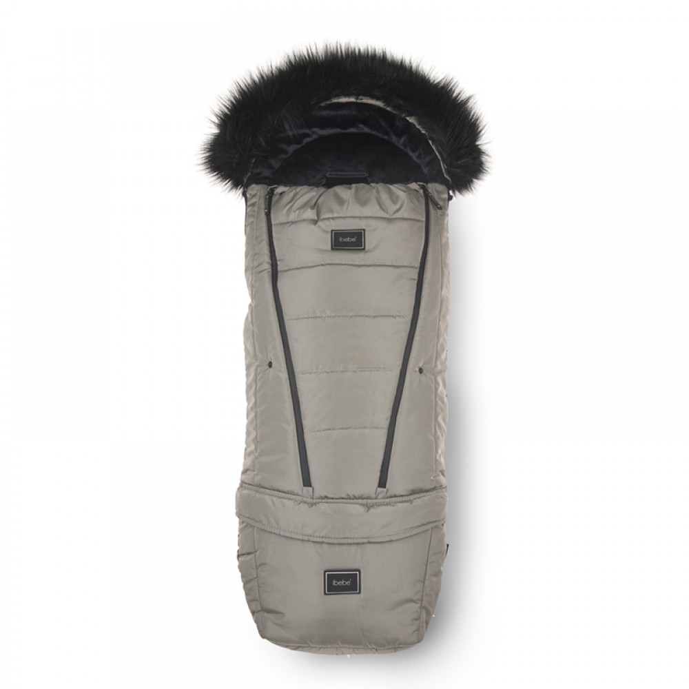 Αδιάβροχoς Ποδόσακος Καροτσιού iBebe Thermo Beige