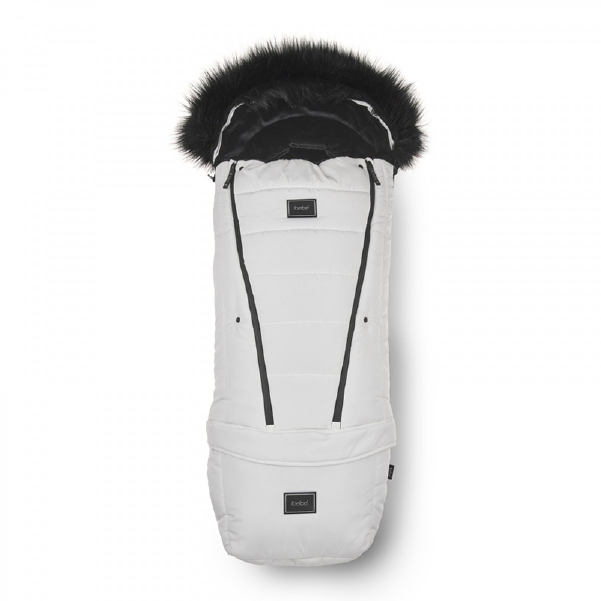 Αδιάβροχoς Ποδόσακος Καροτσιού iBebe Thermo White