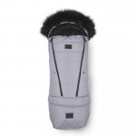 Αδιάβροχoς Ποδόσακος Καροτσιού iBebe Thermo Light Grey