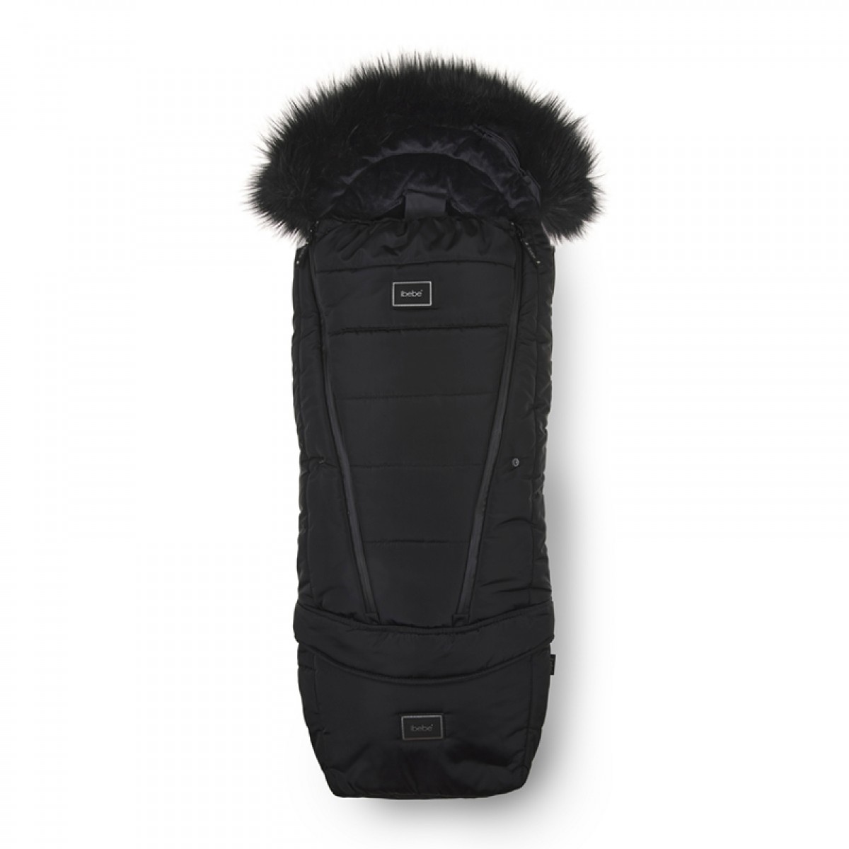 Αδιάβροχoς Ποδόσακος Καροτσιού iBebe Thermo Black